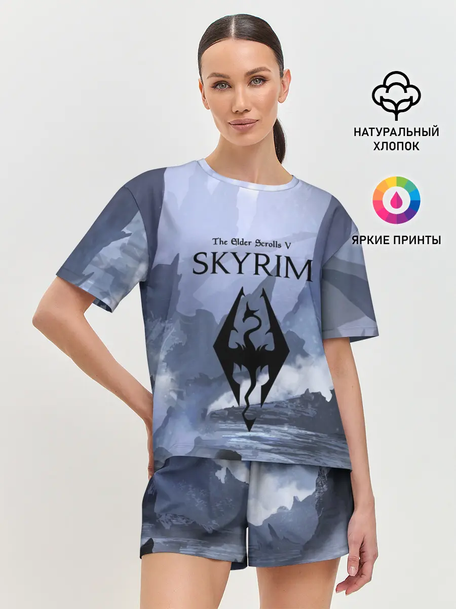 Женская пижама с шортами / THE ELDER SCROLLS 5 SKYRIM