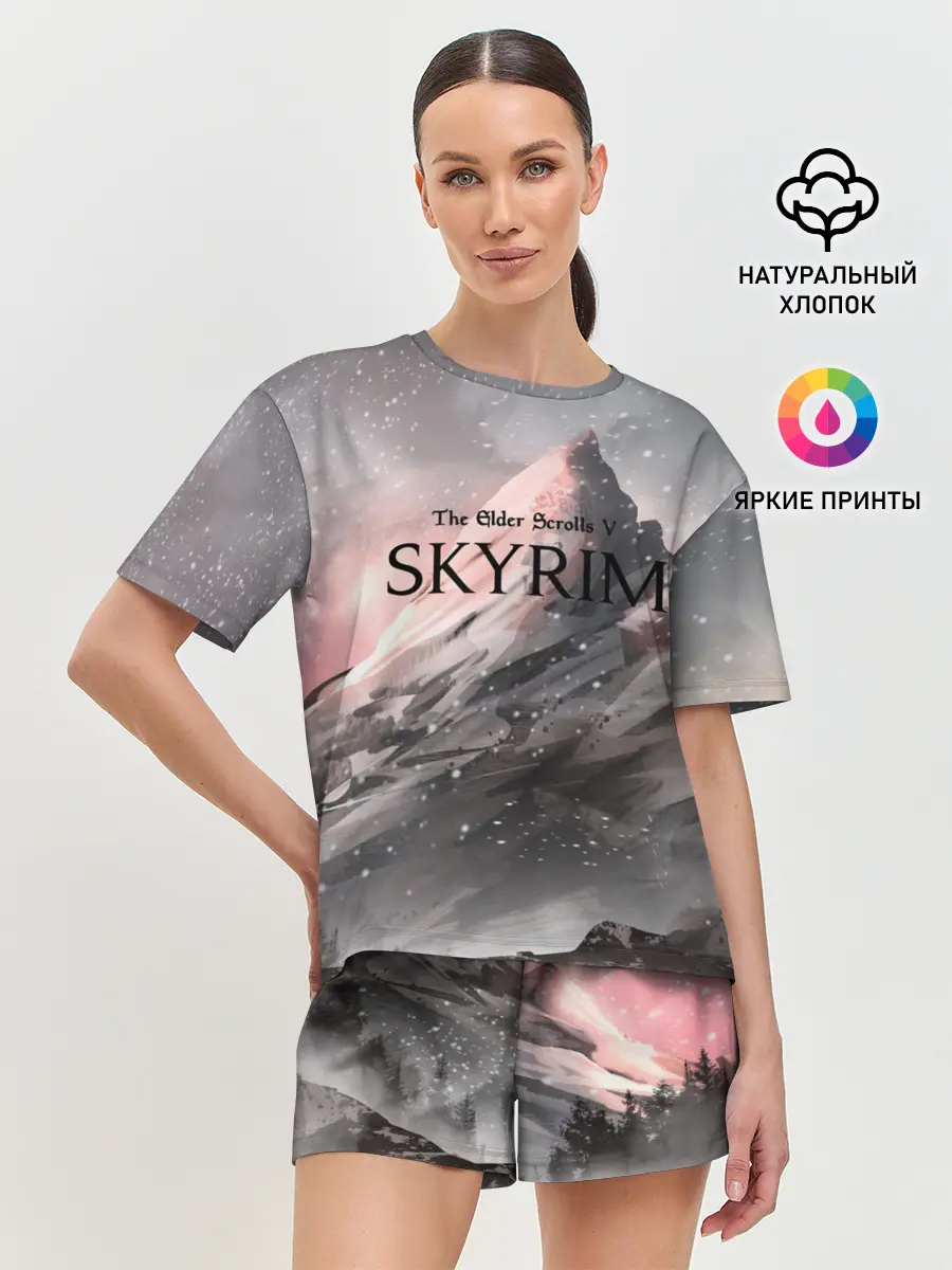 Женская пижама с шортами / The Elder Scrolls Skyrim