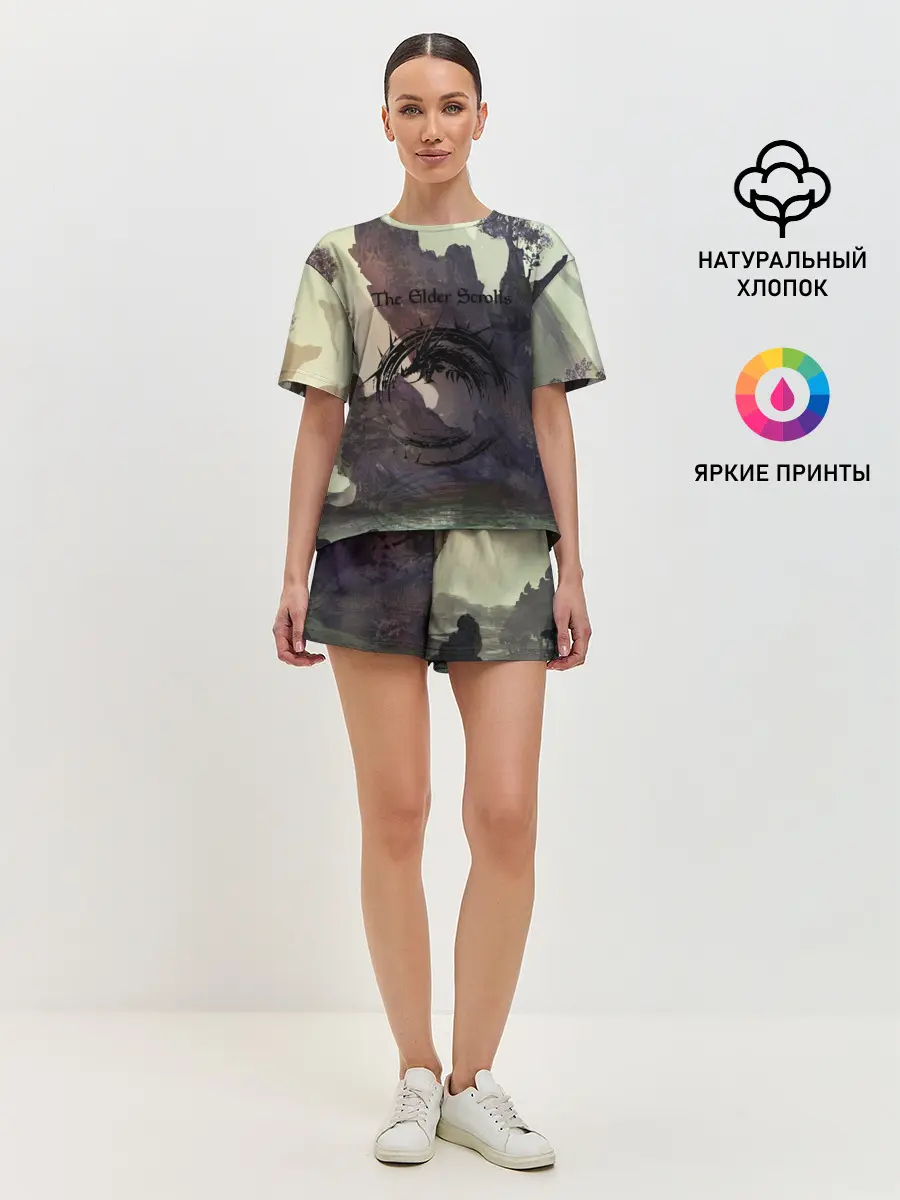 Женская пижама с шортами / The Elder Scrolls