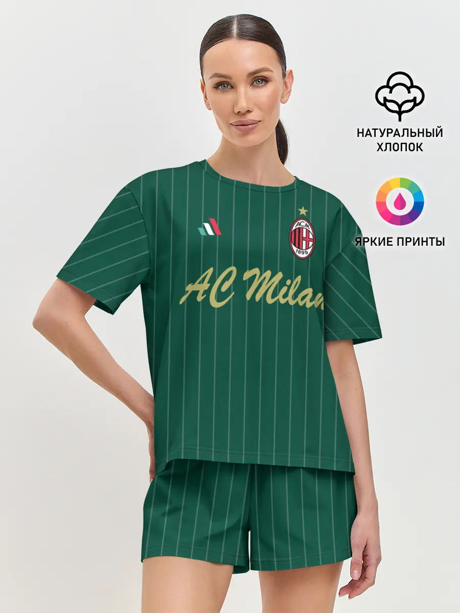 Женская пижама с шортами / AC Milan