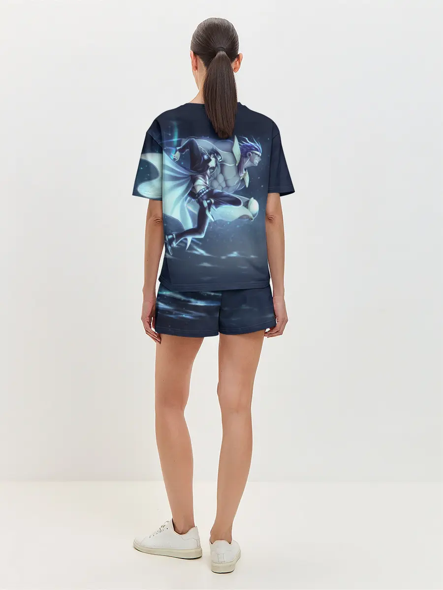 Женская пижама с шортами / Joutarou Kuujou