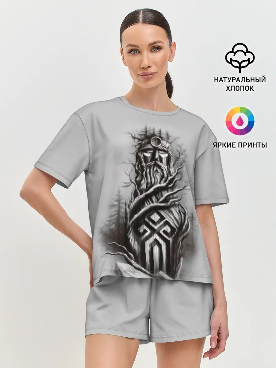 Женская пижама с шортами / русь