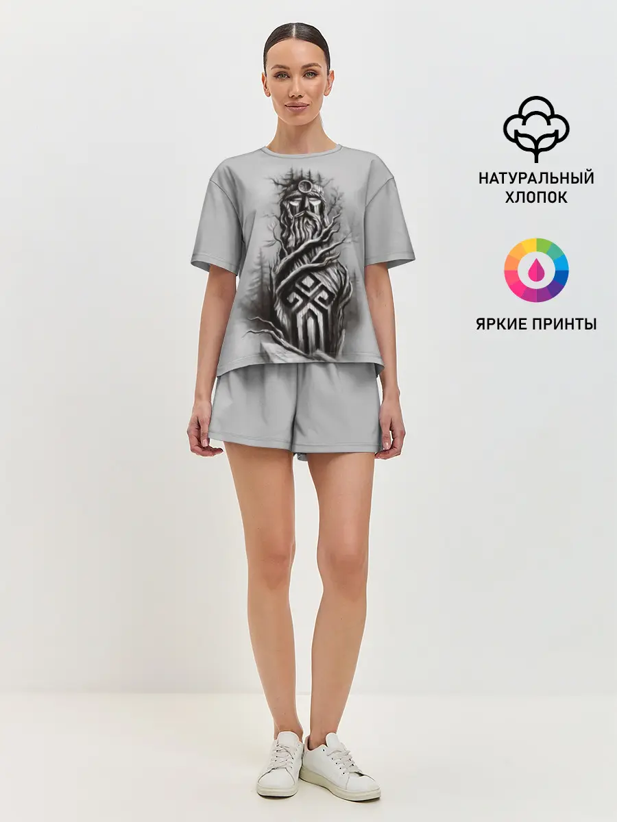 Женская пижама с шортами / русь