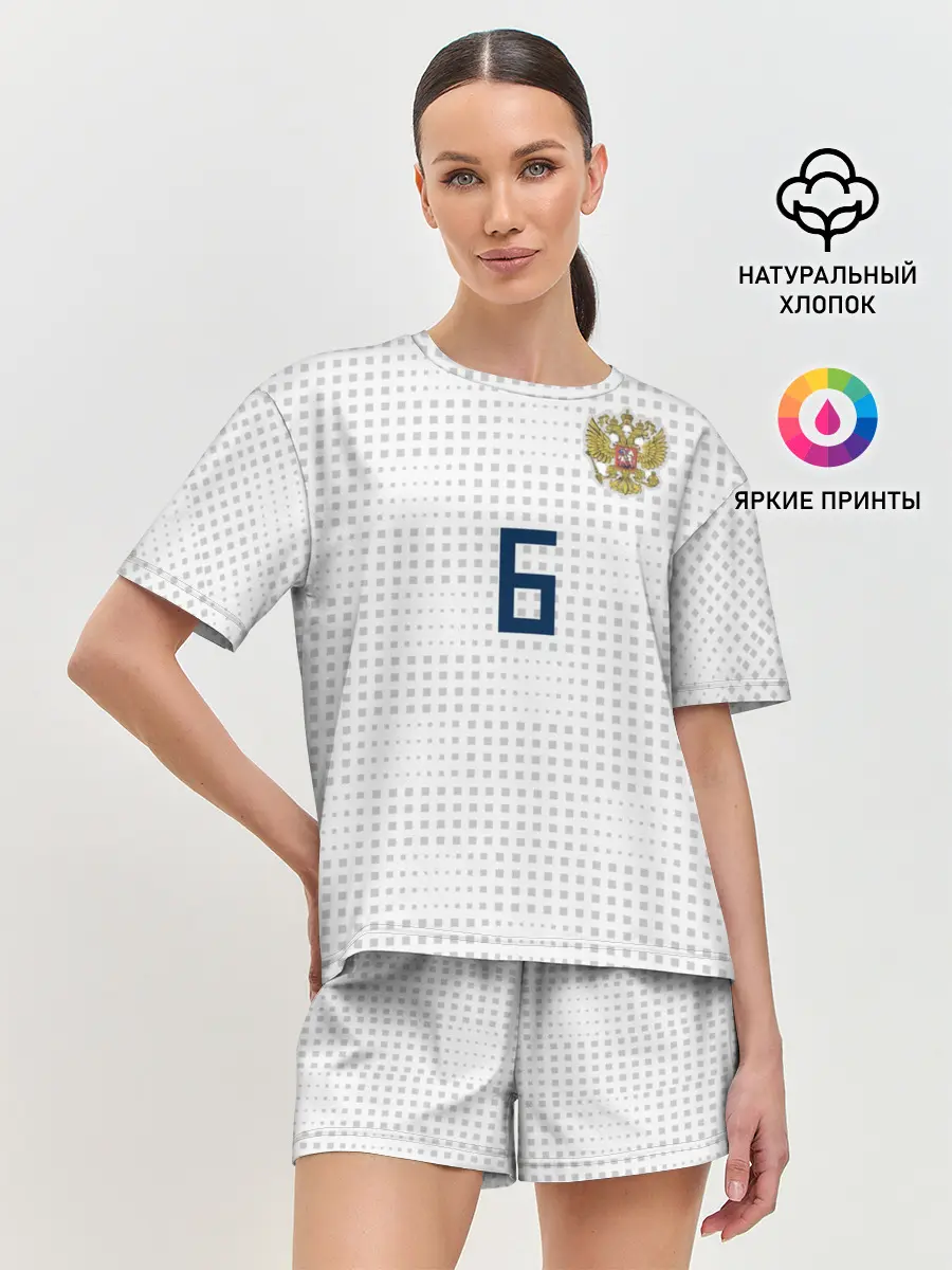 Женская пижама с шортами / Черышев away 2018