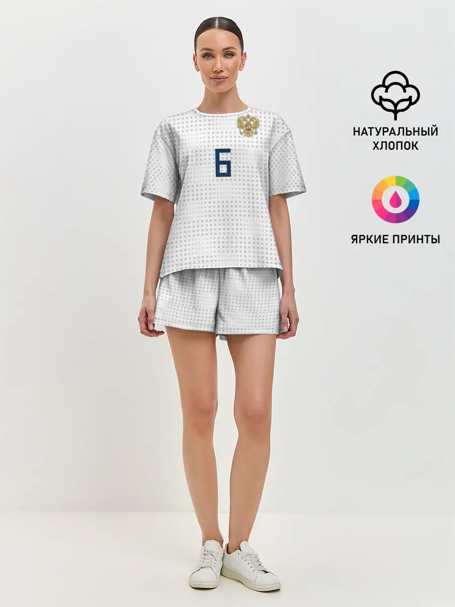 Женская пижама с шортами / Черышев away 2018