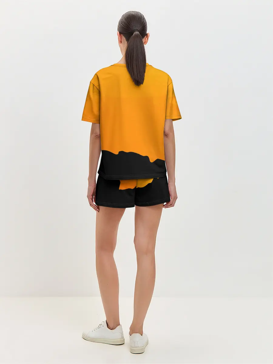 Женская пижама с шортами / Альпинизм