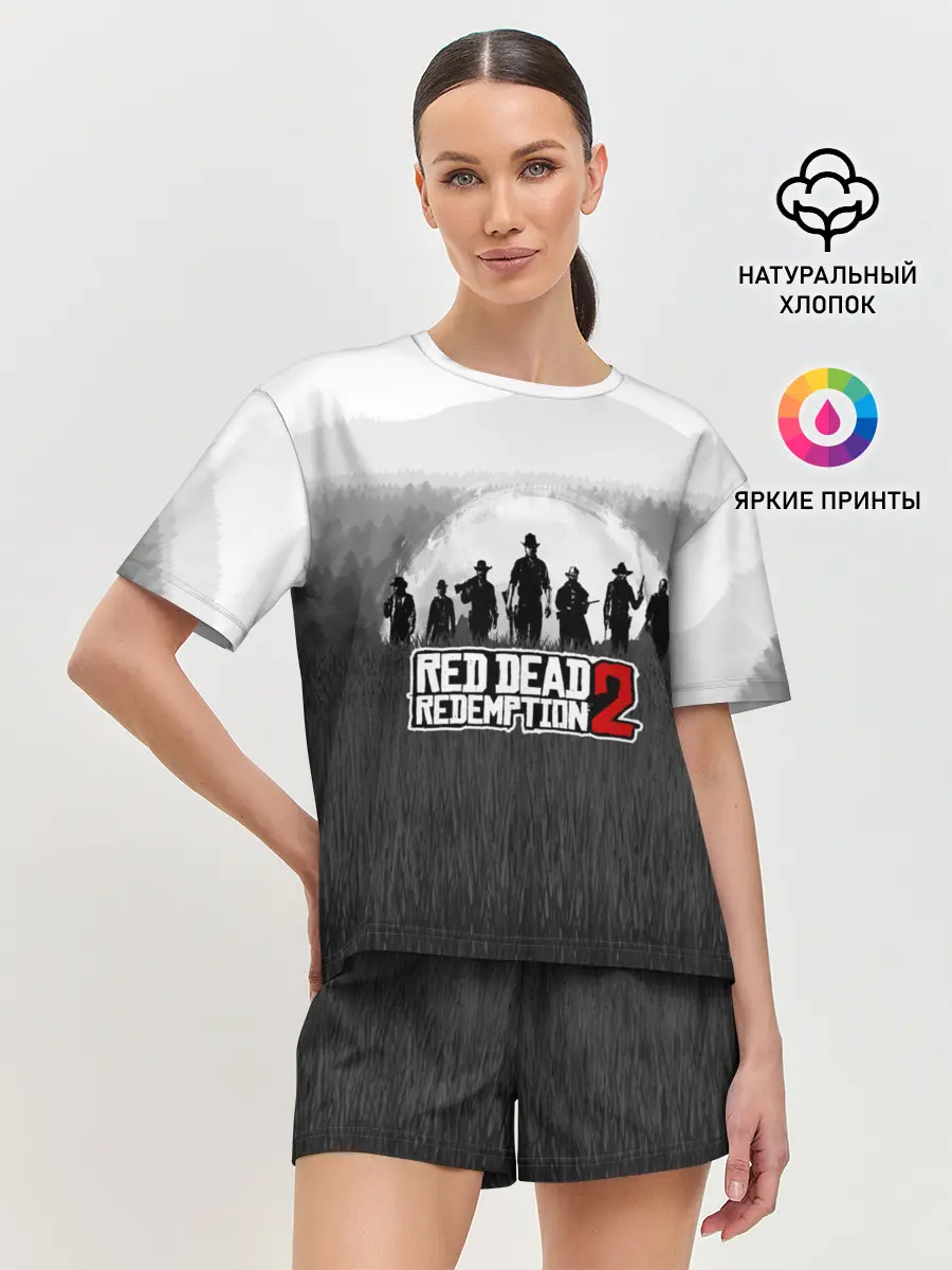 Женская пижама с шортами / Red Dead Redemption 2