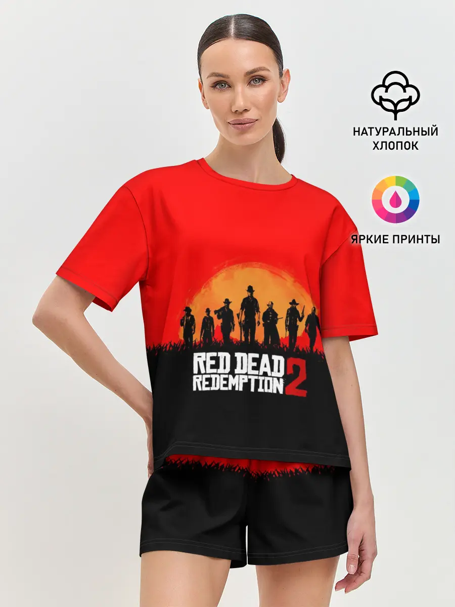 Женская пижама с шортами / Red Dead Redemption