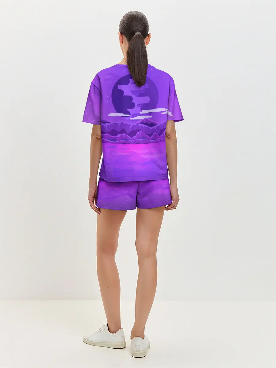 Женская пижама с шортами / BTS BAND