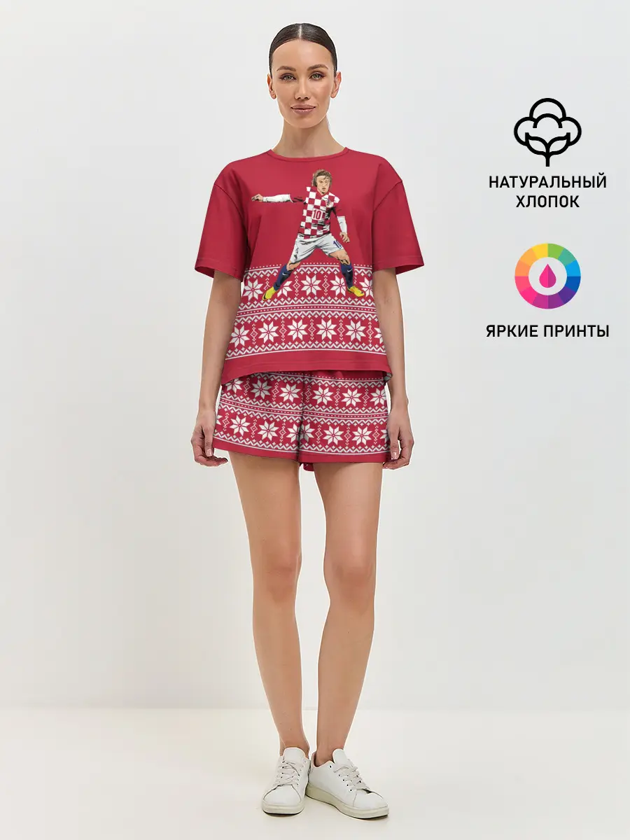 Женская пижама с шортами / Luka Modric