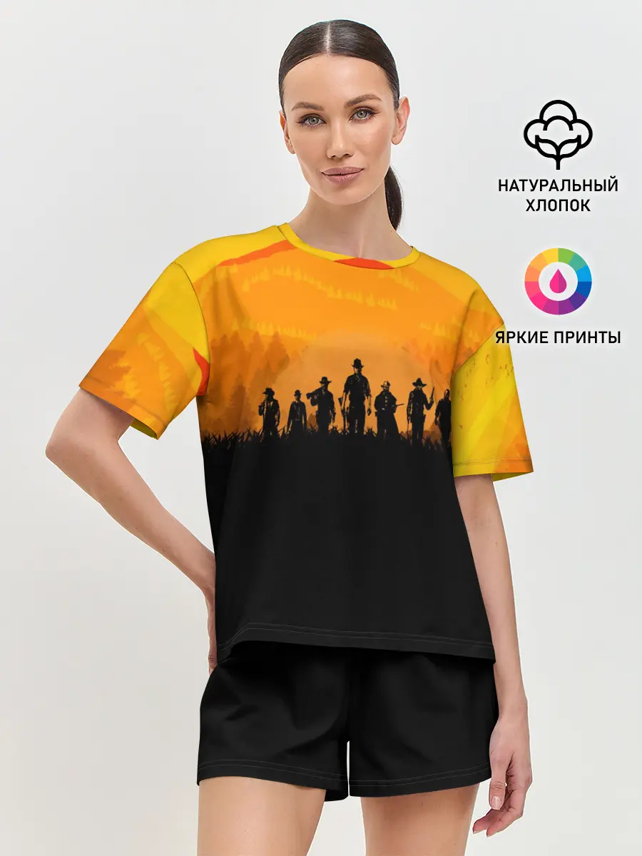 Женская пижама с шортами / RED DEAD REDEMPTION