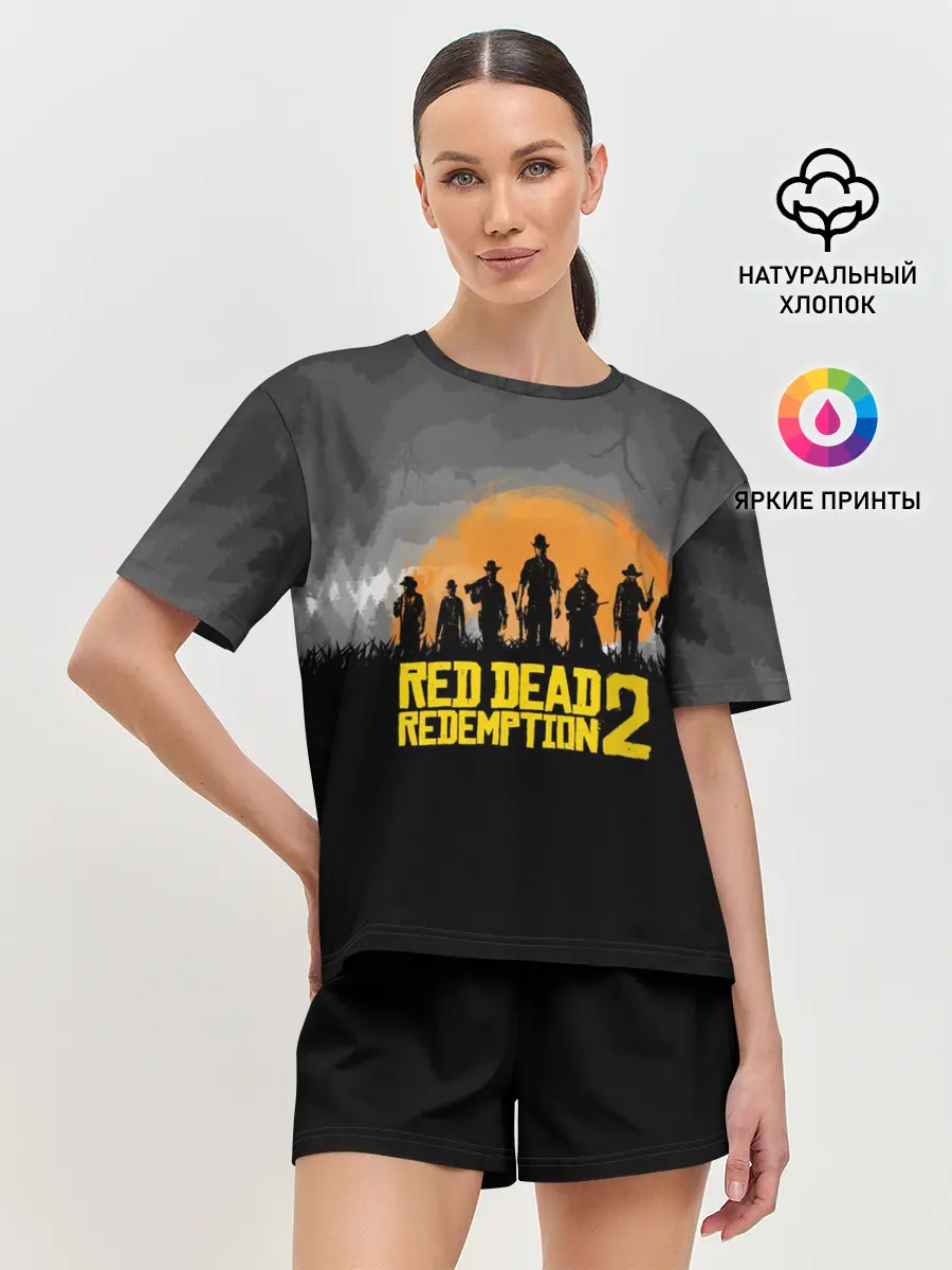Женская пижама с шортами / RED DEAD REDEMPTION 2