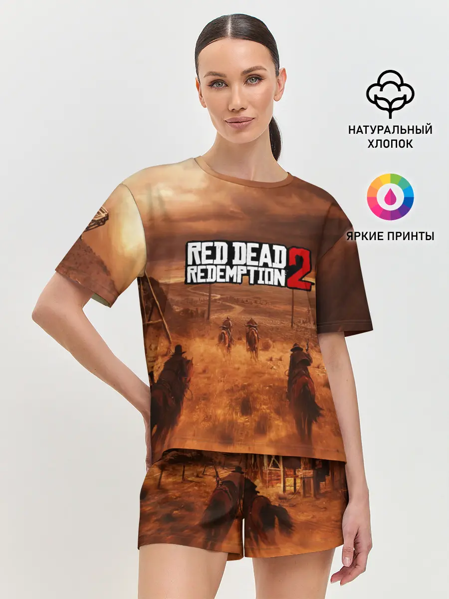 Женская пижама с шортами / RED DEAD REDEMPTION 2