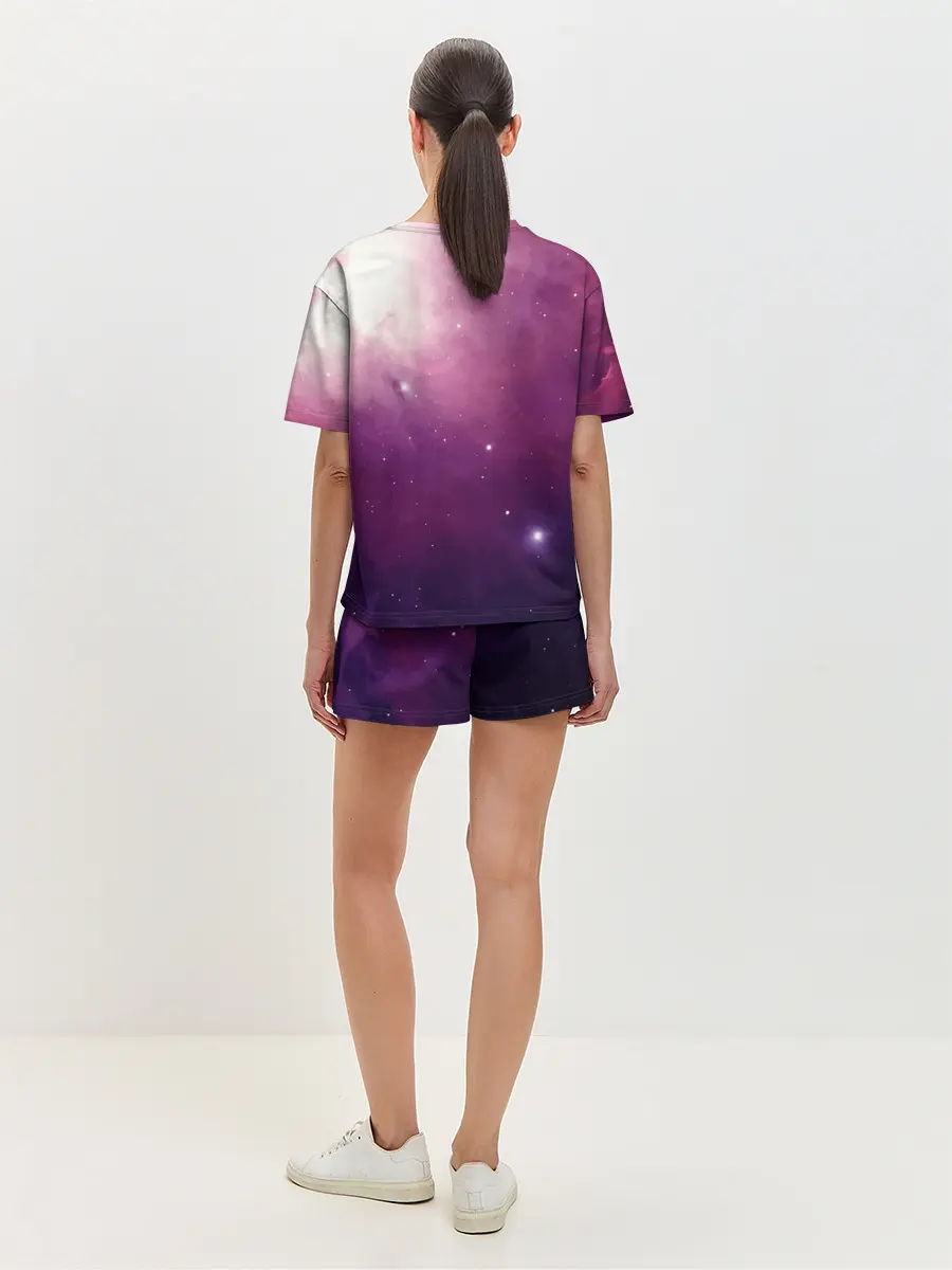 Женская пижама с шортами / Космическая Лиса