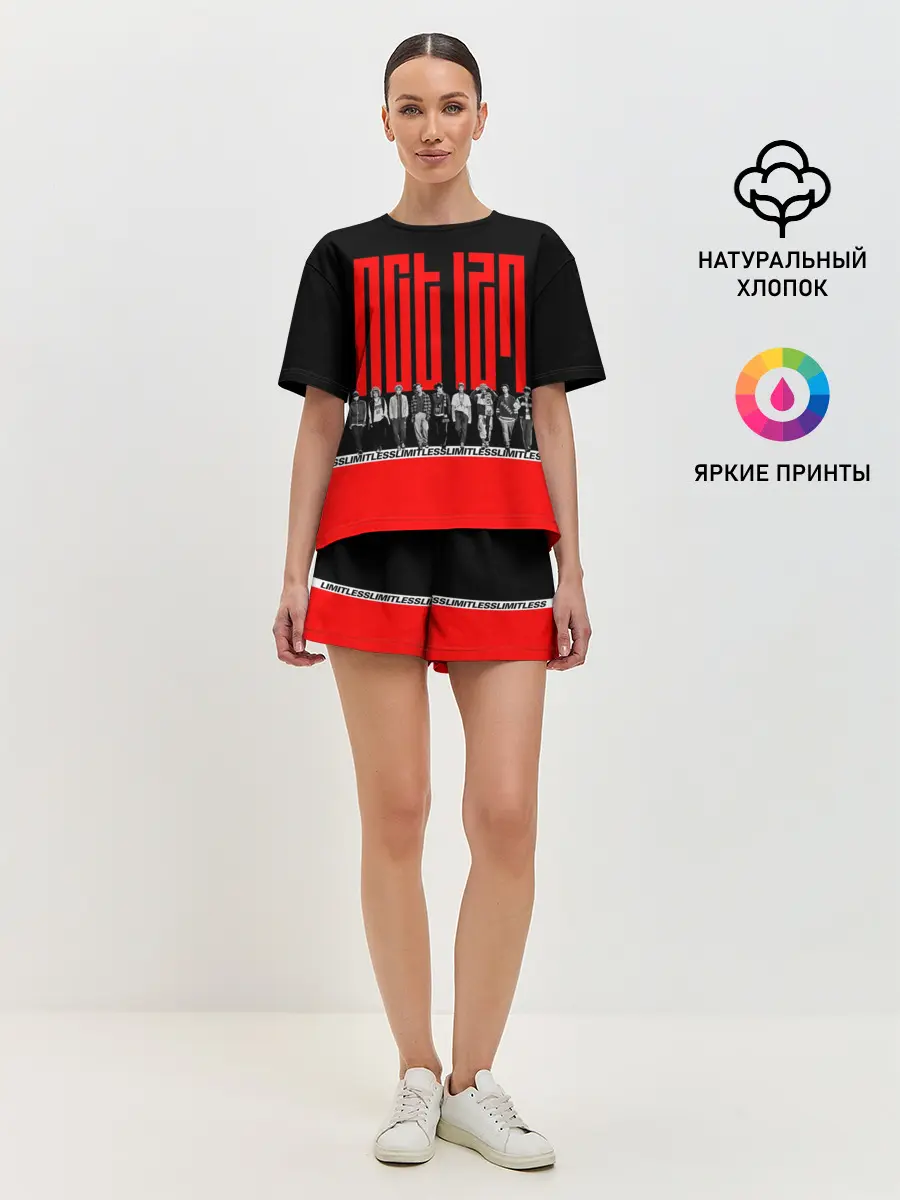 Женская пижама с шортами / NCT127 Limitless
