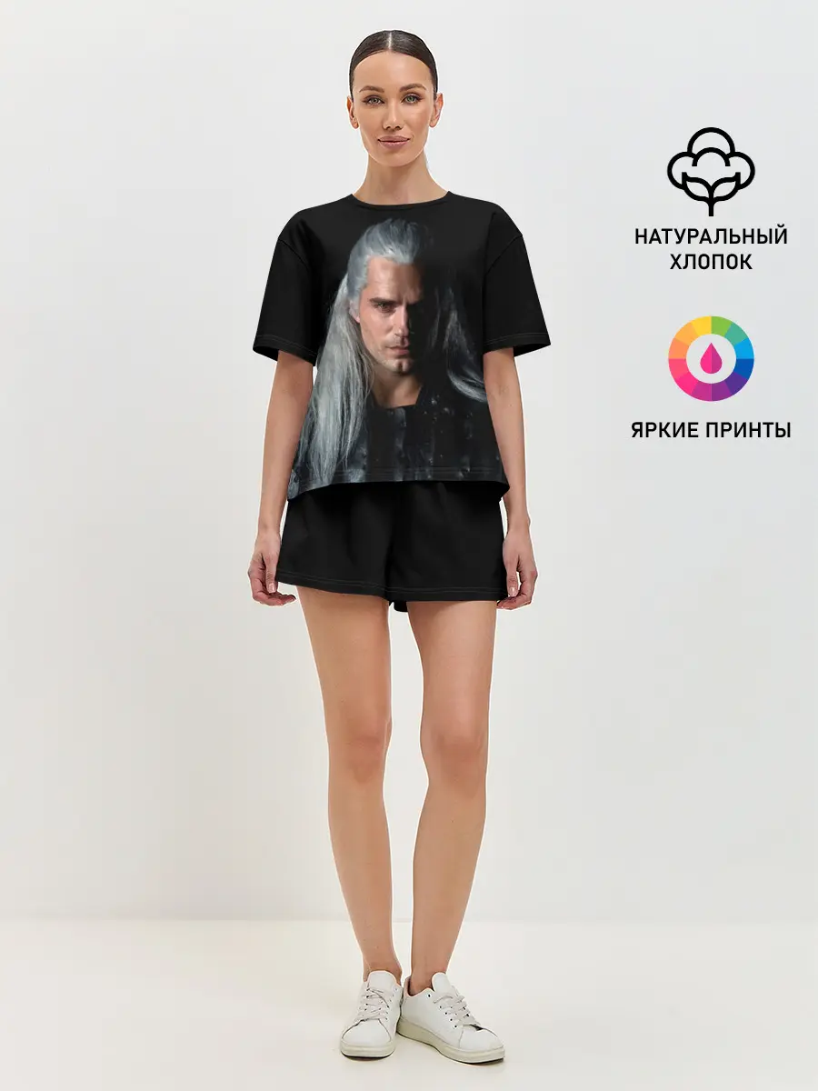 Женская пижама с шортами / The Witcher. Geralt of Rivia