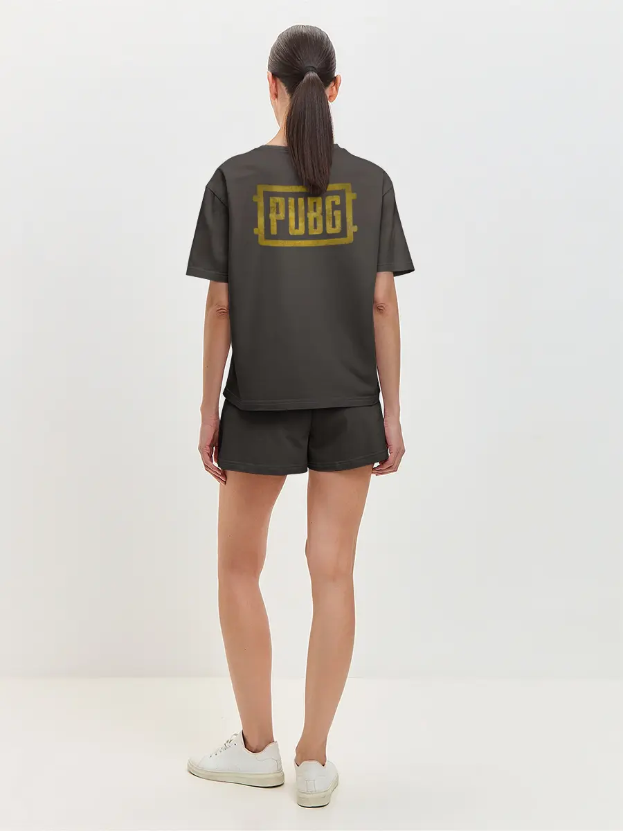 Женская пижама с шортами / PUBG girl
