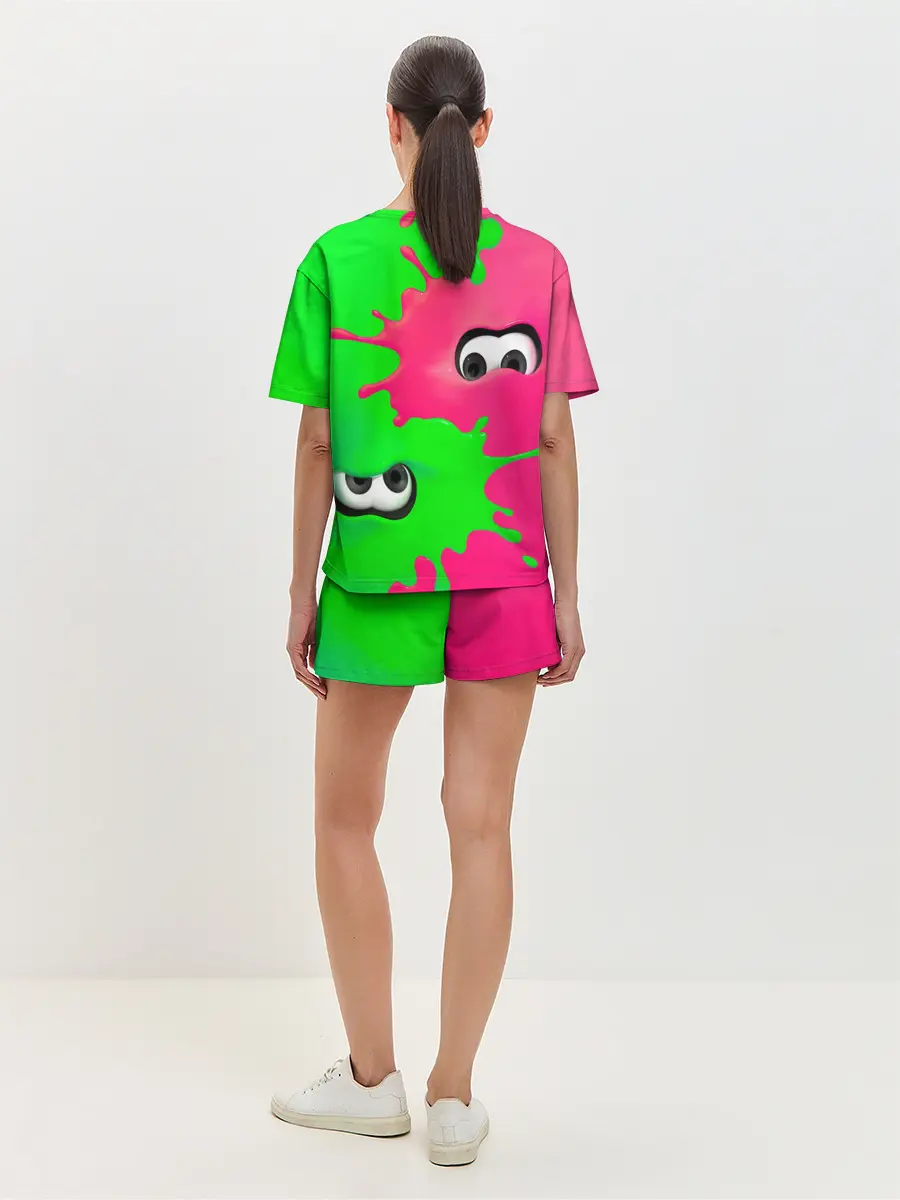 Женская пижама с шортами / Splatoon