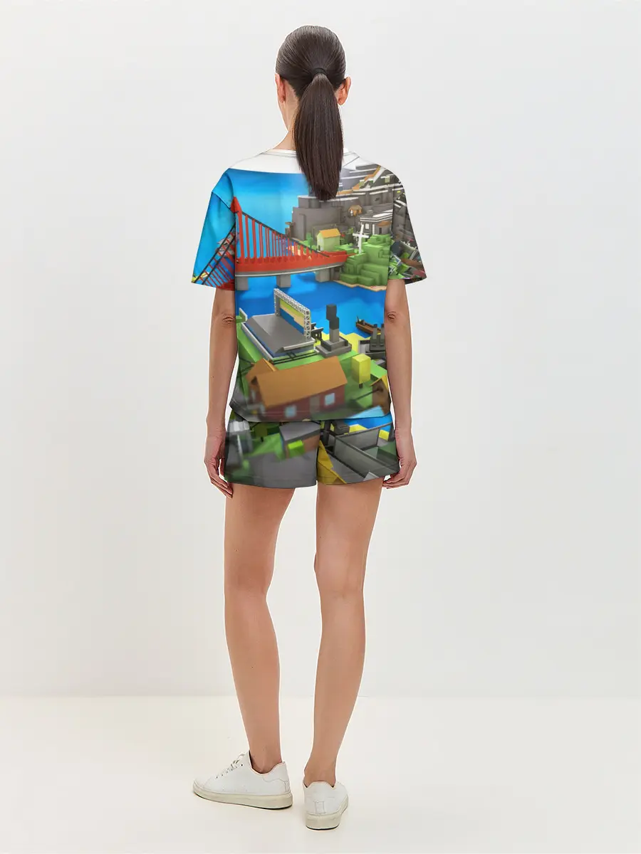 Женская пижама с шортами / ROBLOX