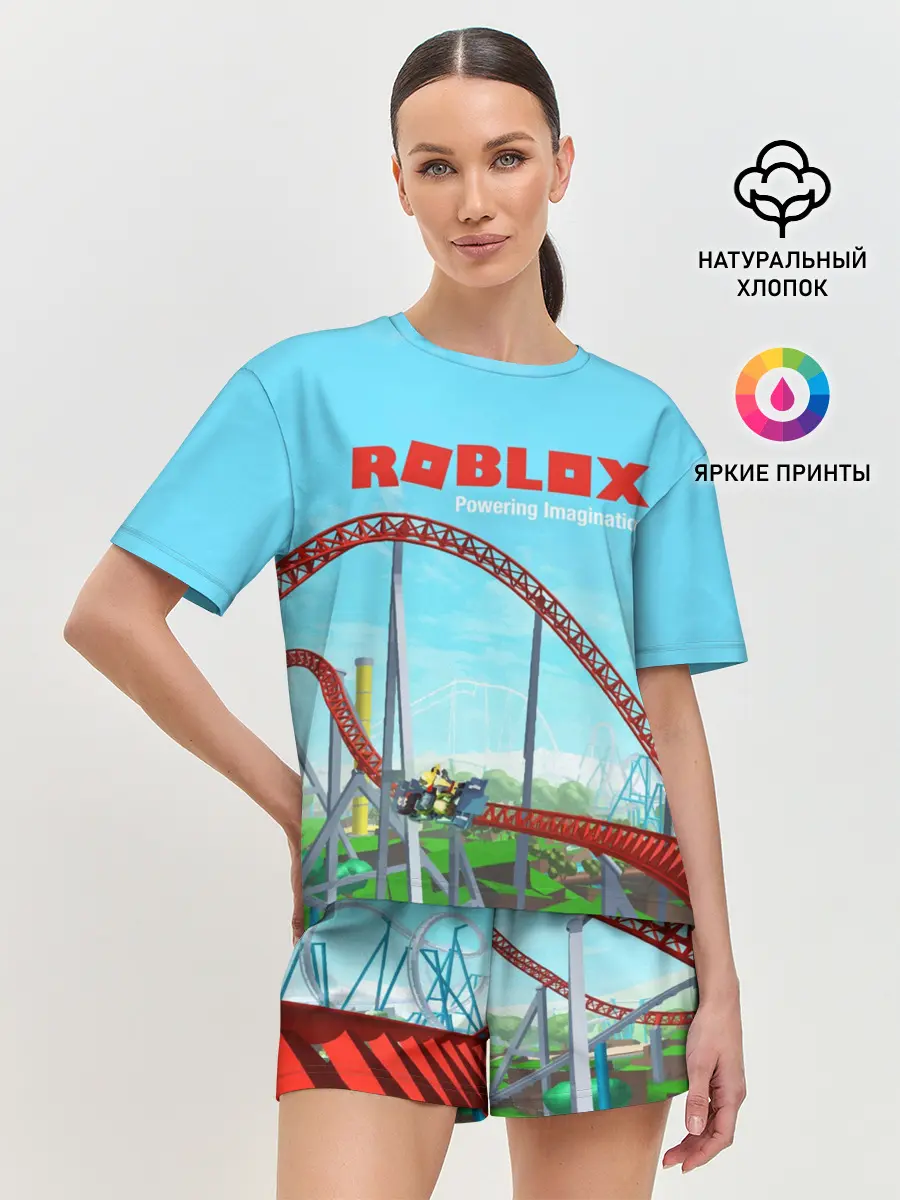 Женская пижама с шортами / ROBLOX: Powering Imagination