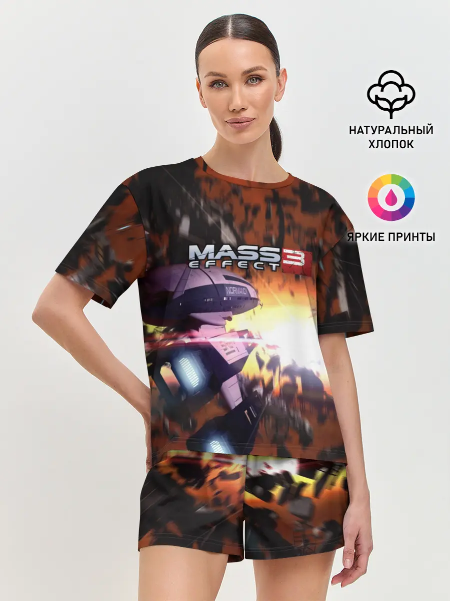 Женская пижама с шортами / MASS EFFECT