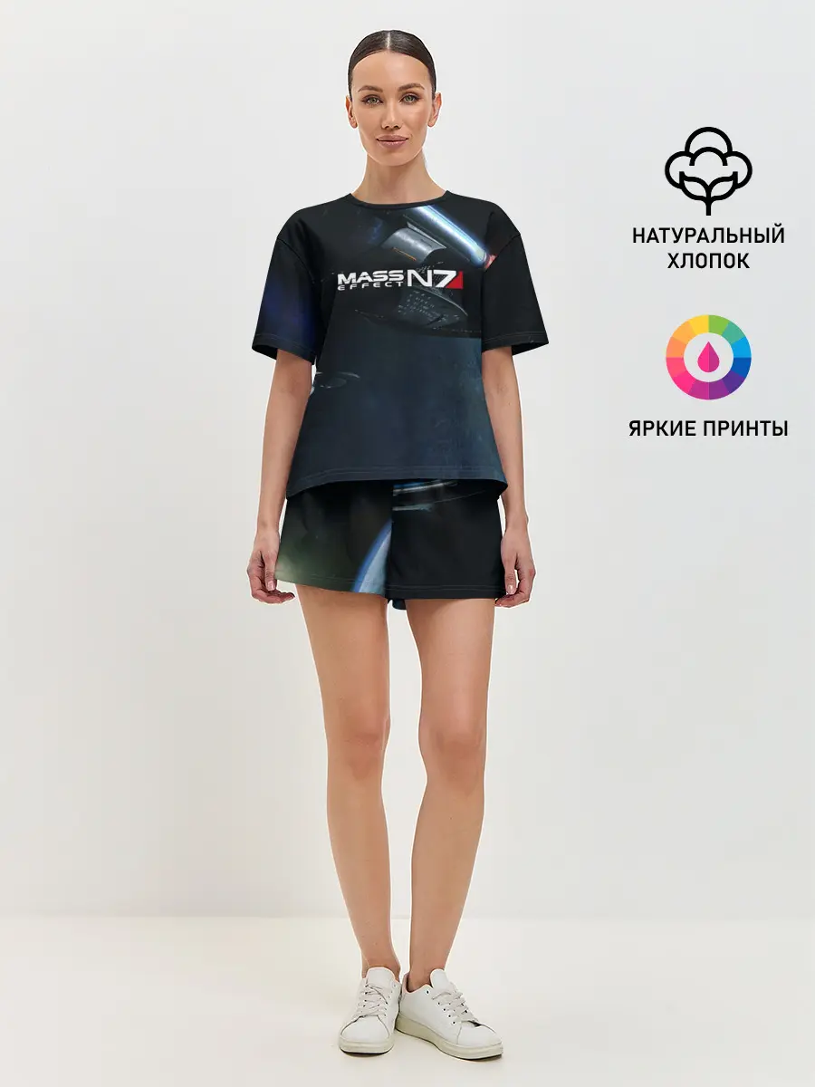 Женская пижама с шортами / MASS EFFECT N7