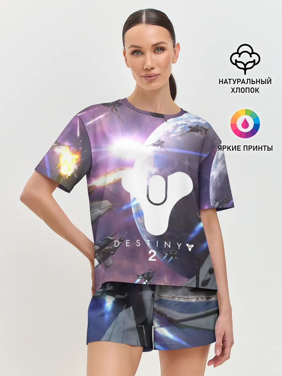 Женская пижама с шортами / DESTINY 2