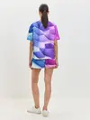 Женская пижама с шортами / Текстура