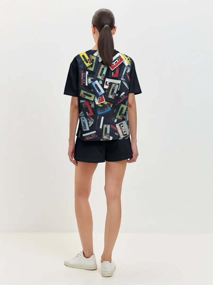 Женская пижама с шортами / 90-е