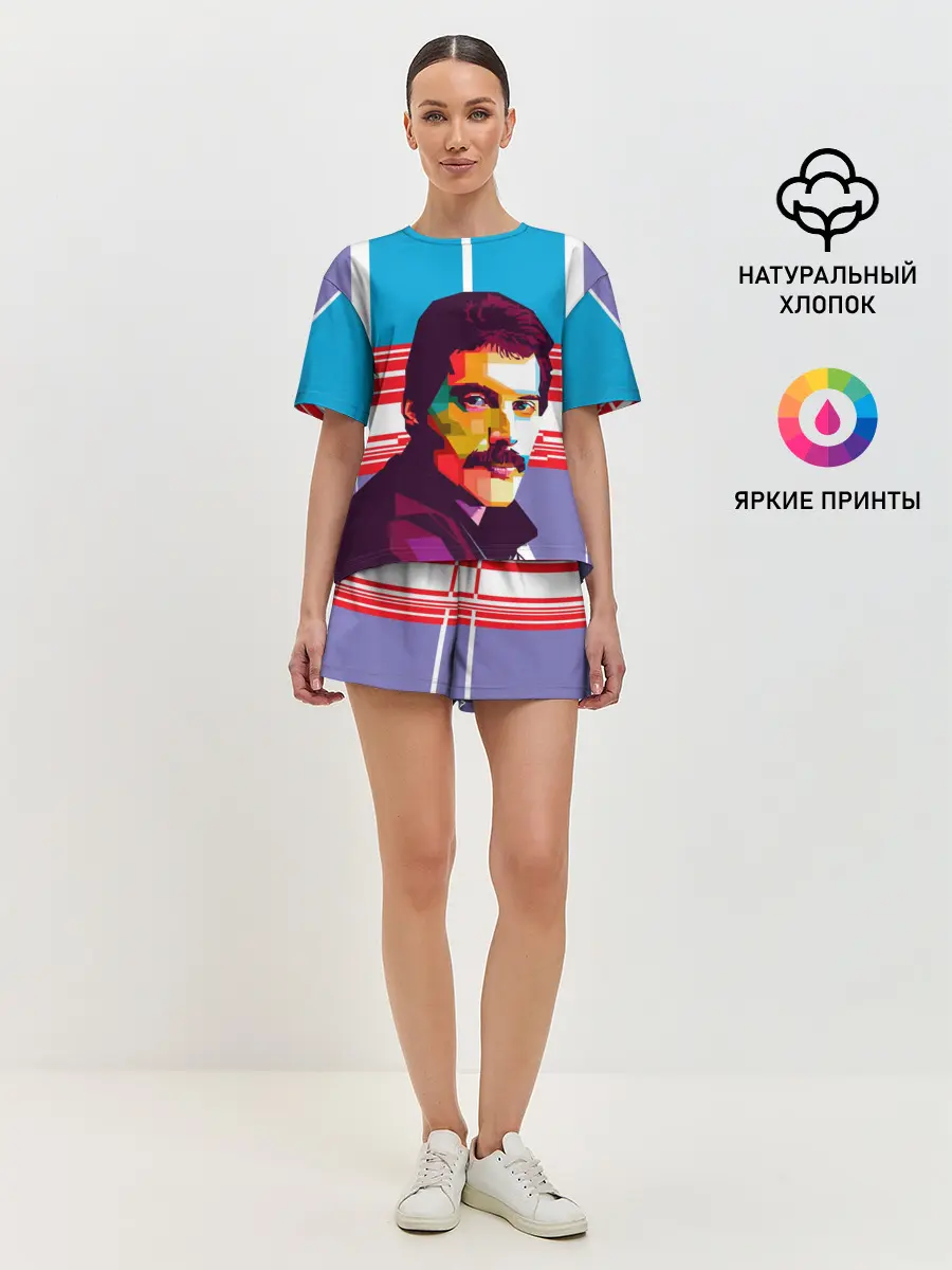 Женская пижама с шортами / Фредди Меркьюри