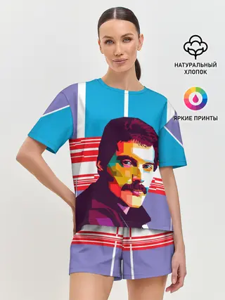 Женская пижама с шортами / Фредди Меркьюри