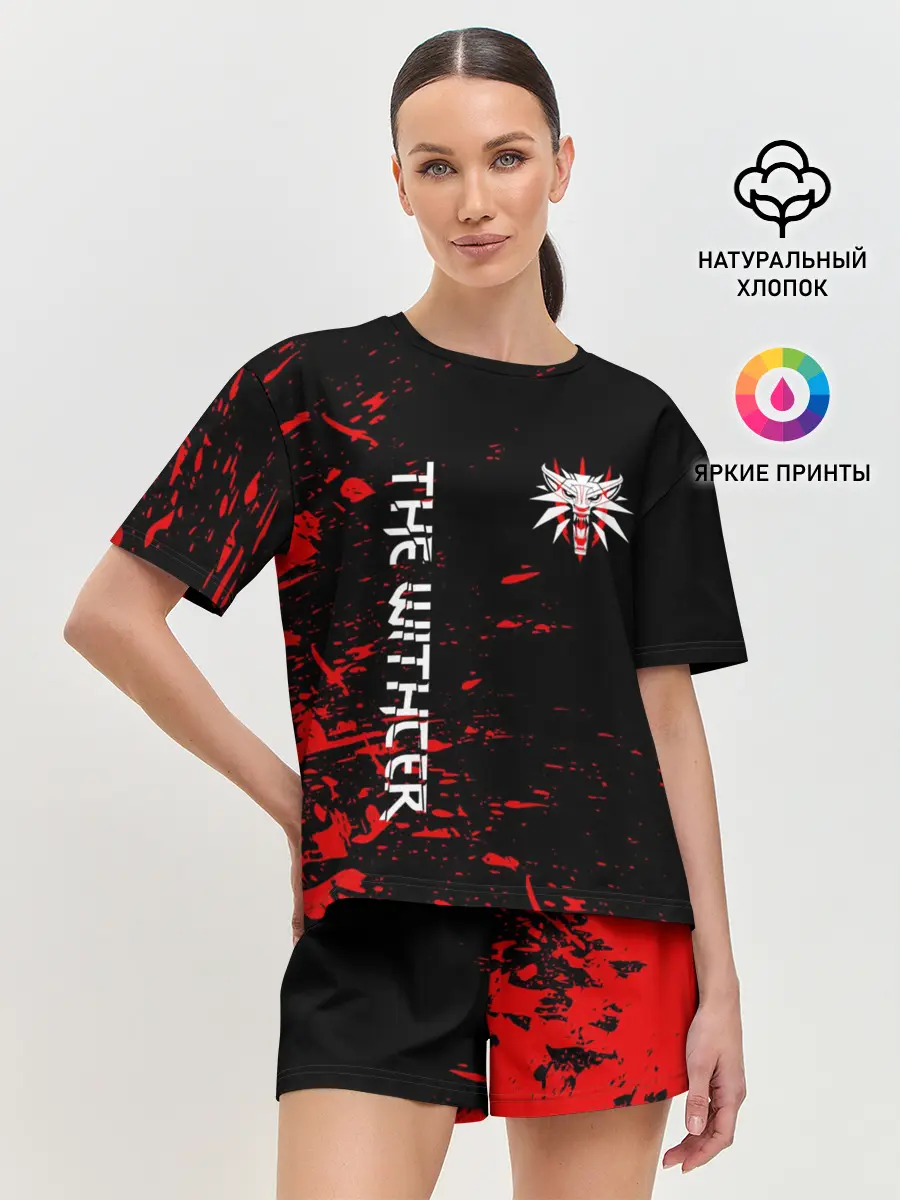 Женская пижама с шортами / THE WITCHER