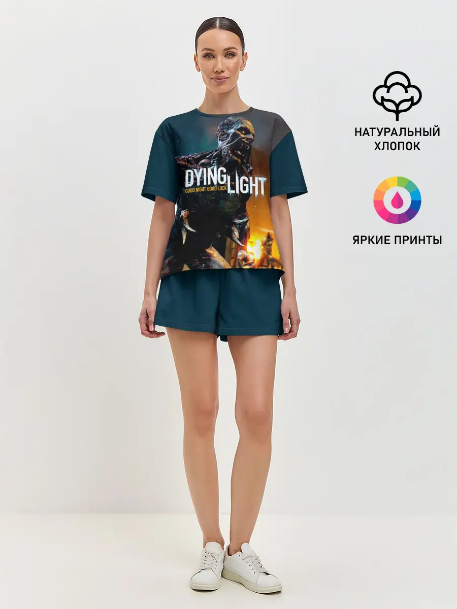 Женская пижама с шортами / Dying Light #3