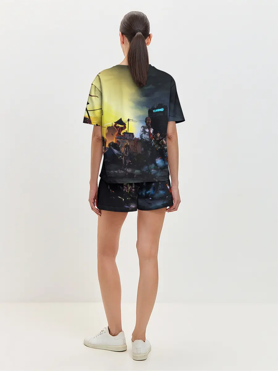 Женская пижама с шортами / LEFT 4 DEAD