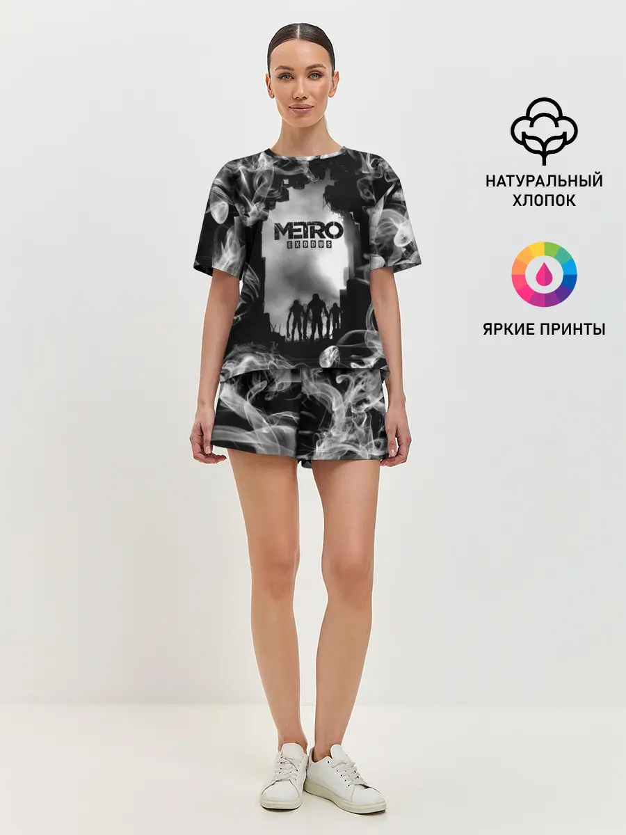 Женская пижама с шортами / Metro Exodus