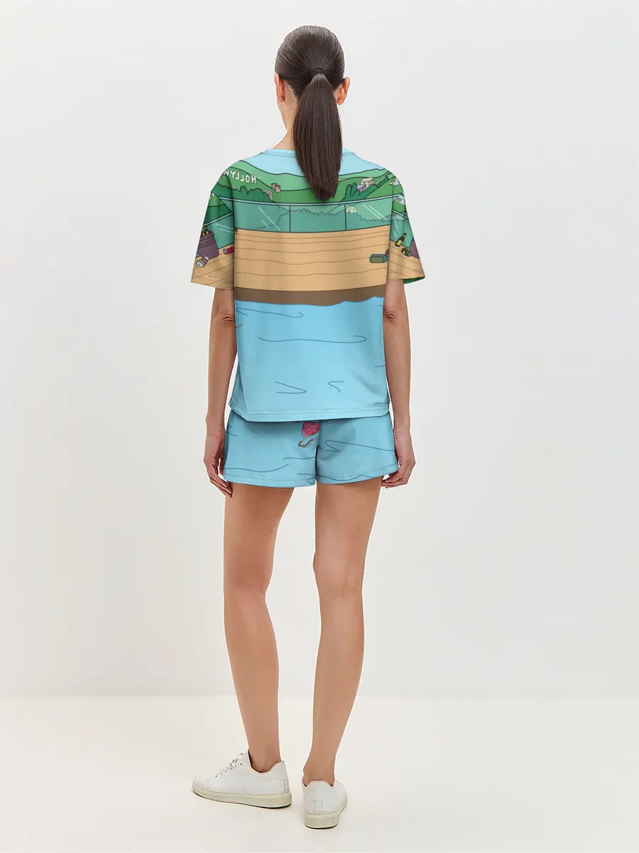 Женская пижама с шортами / Конь БоДжек