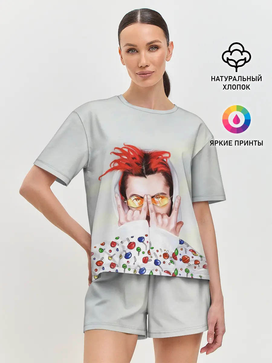 Женская пижама с шортами / Gone.Fludd