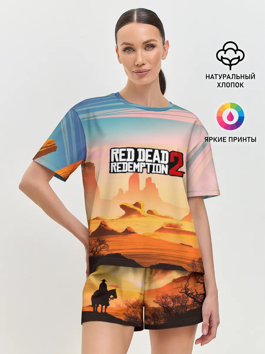 Женская пижама с шортами / Red Dead Redemption