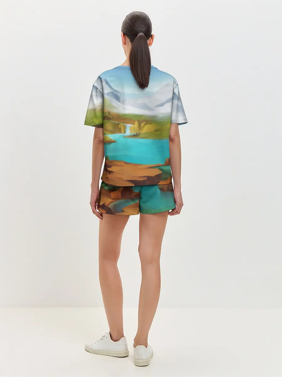 Женская пижама с шортами / Fortnite Forever