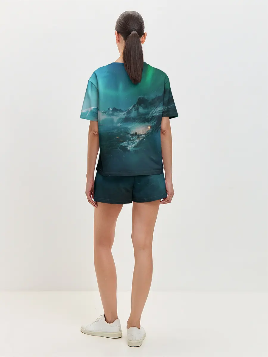 Женская пижама с шортами / BATTLEFIELD