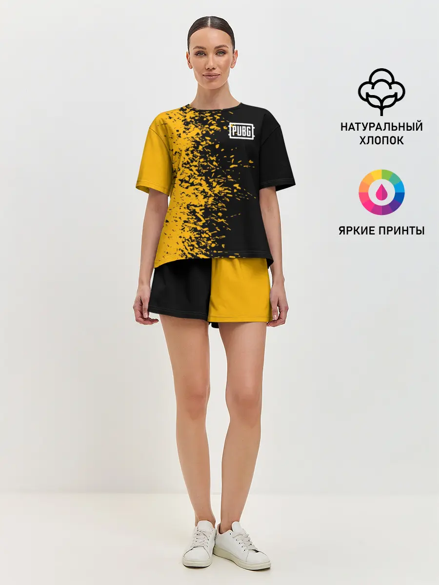 Женская пижама с шортами / PUBG #9