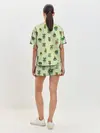 Женская пижама с шортами / Веселый кактус