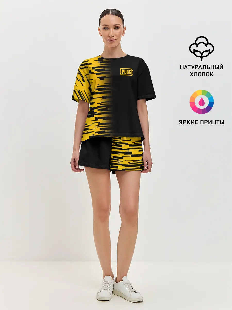 Женская пижама с шортами / PUBG #10