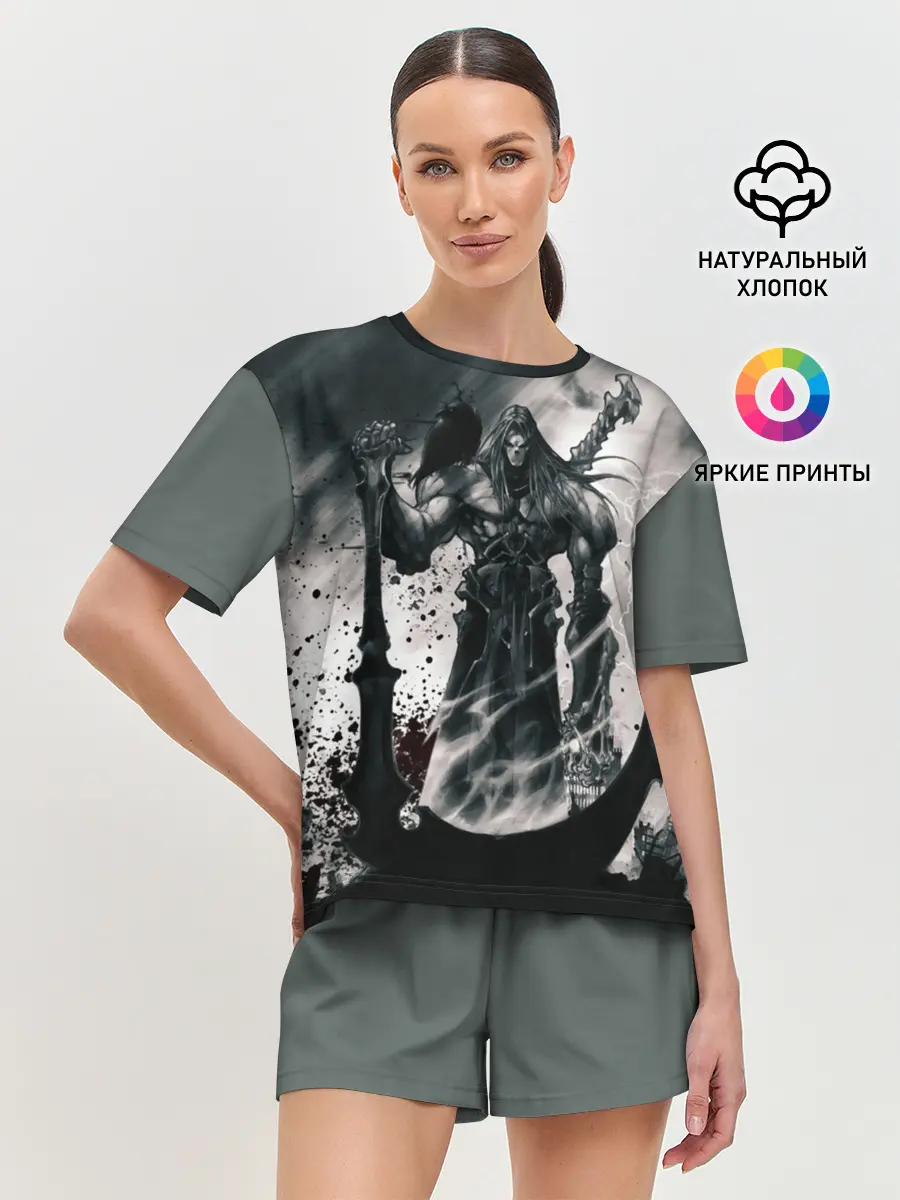 Женская пижама с шортами / DARKSIDERS