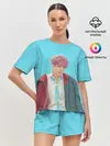 Женская пижама с шортами / BTS. Jungkook