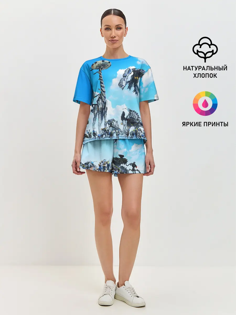 Женская пижама с шортами / Horizon Zero Dawn
