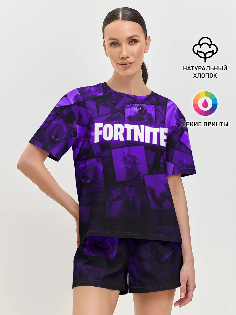 Женская пижама с шортами / FORTNITE