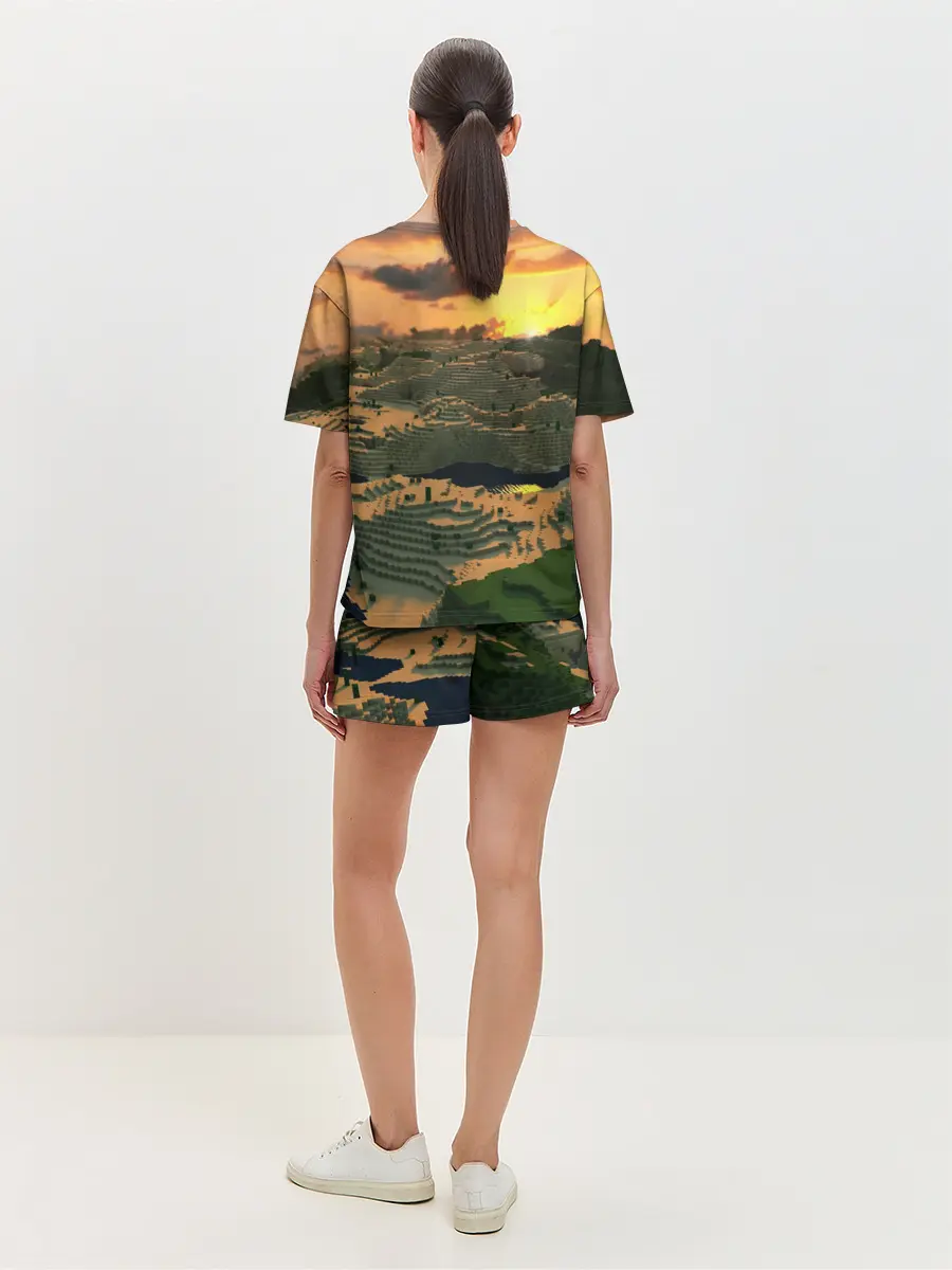 Женская пижама с шортами / MINECRAFT