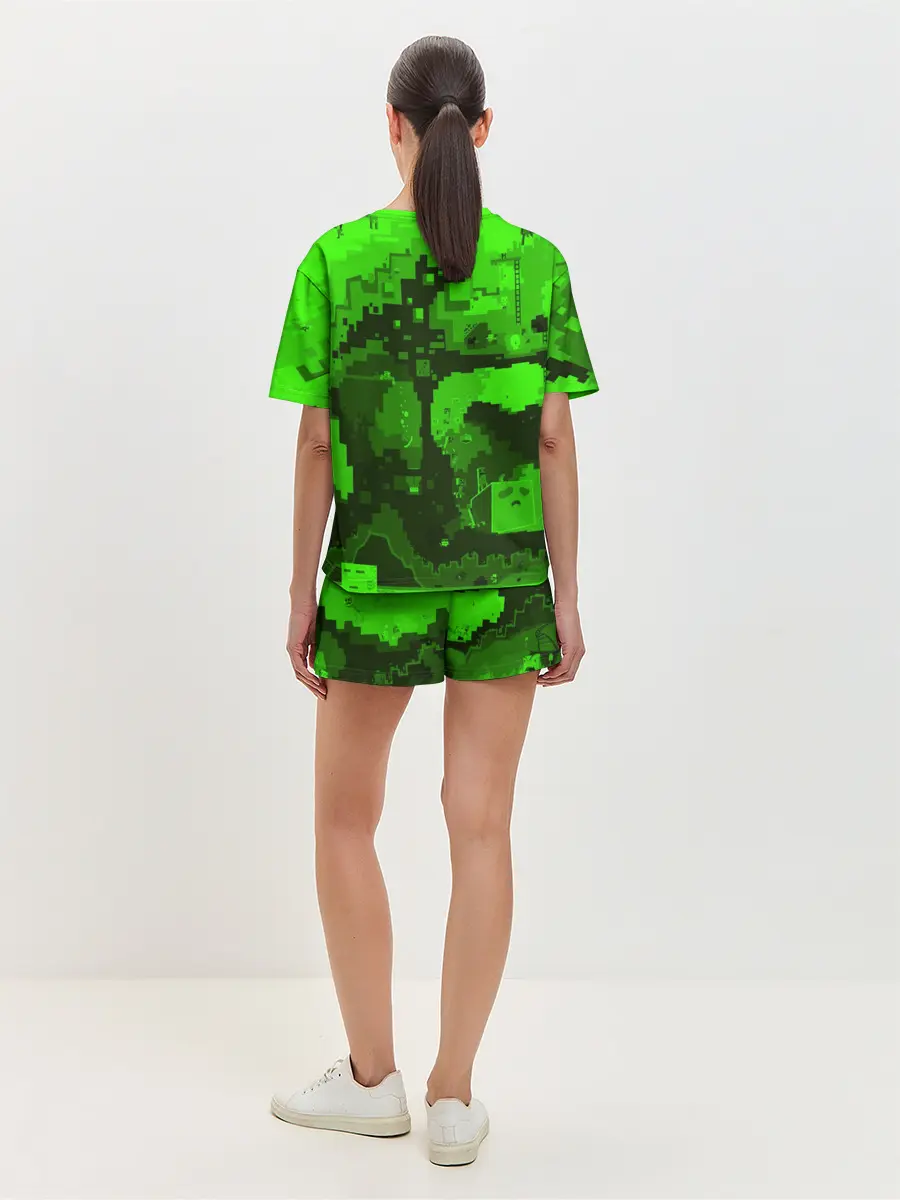 Женская пижама с шортами / MINECRAFT