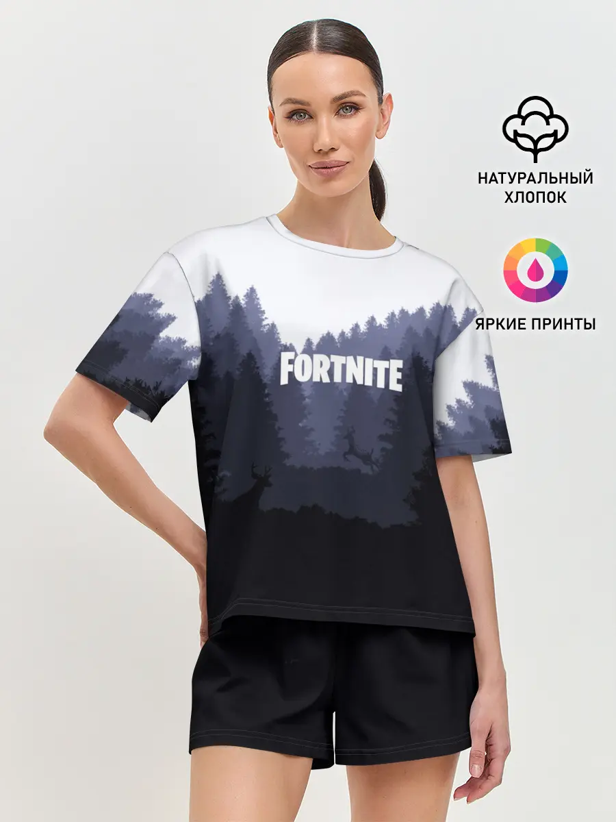 Женская пижама с шортами / FORTNITE
